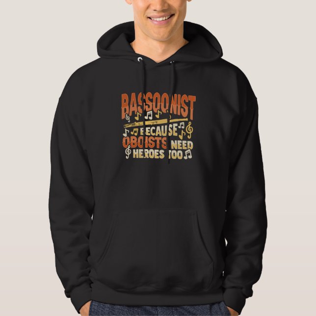 Sudadera Bassoon Player Instrument for a Bassoonist  1 (Anverso)