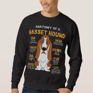 Sudadera Bastante heound Anatomy Funny Dog Mom Dad Cute Gif
