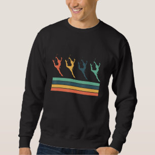 Sudadera Bastoneras Giradoras de Bastón al Estilo Retro
