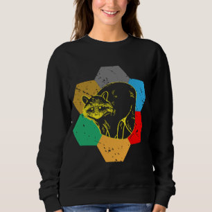 Sudadera Basura de regalo de animales salvajes Panda Raccoo