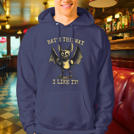 Sudadera ¡Bat es como me gusta! - Bat Hoodie juguetón