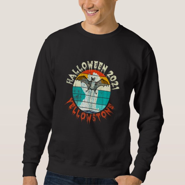 Sudadera Bat Yellowstone Halloween (Anverso)