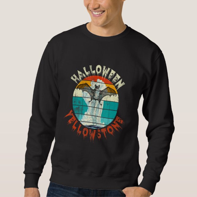 Sudadera Bat Yellowstone Halloween (Anverso)