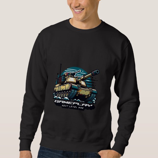 Sudadera Batallas blindadas: Juego de próximo nivel (Anverso)