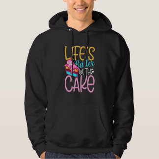 Sudadera Batería De Hombres Con Pastel