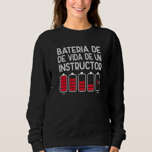 Sudadera Batería De Vida De Un Instructor 1