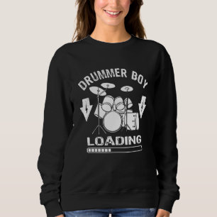 Sudadera Baterista Tambores Baterista Niño Cargando