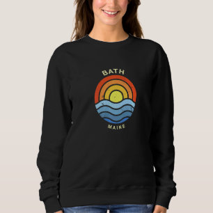 Sudadera Bath Maine Me Summer Ciudades Estadounidenses Play