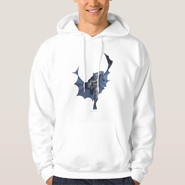 Sudadera Batman corre con una capa voladora (Anverso)
