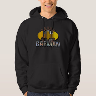 Sudadera Batman   Logotipo de fondo del engranaje