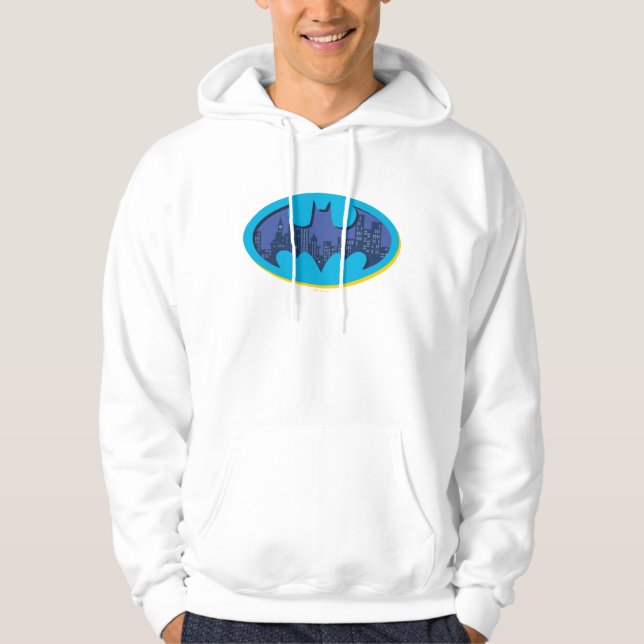 Sudadera Batman | Símbolo de la ciudad de Arkham (Anverso)