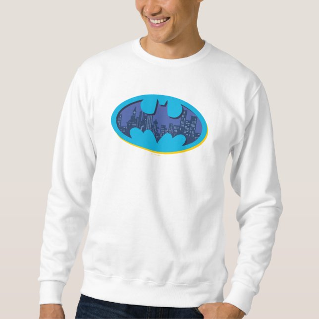 Sudadera Batman | Símbolo de la ciudad de Arkham (Anverso)