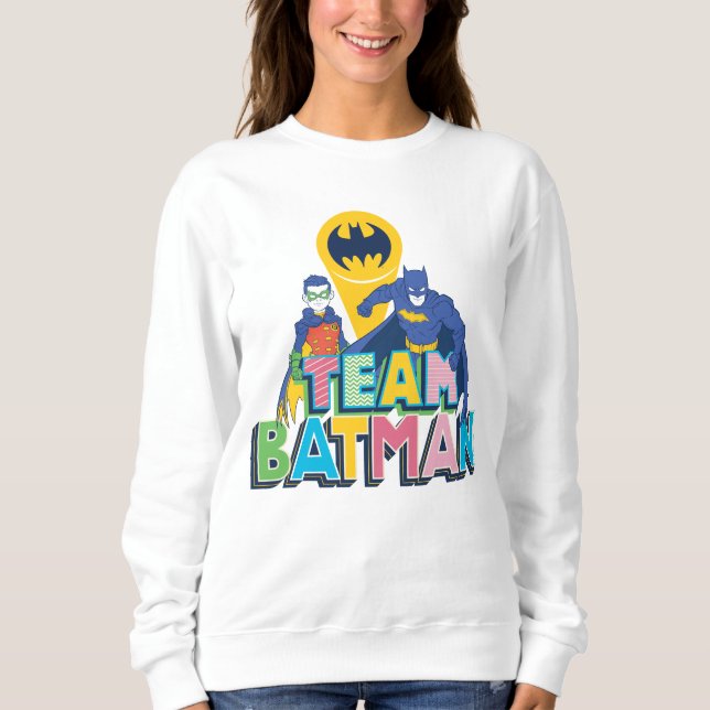 Sudadera Batman | Team Batman (Anverso)