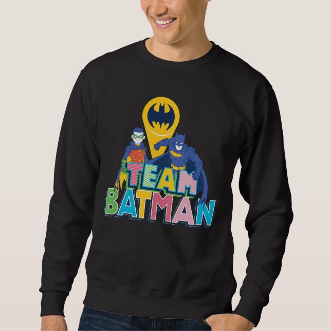 Sudadera Batman | Team Batman (Anverso)