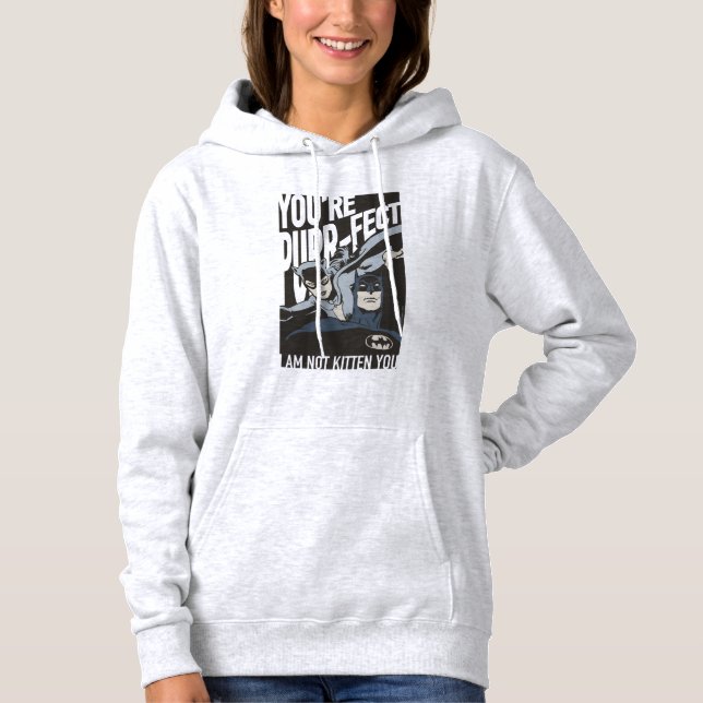 Sudadera Batman Valentine | Catwoman - You're Purr-fect (Anverso)