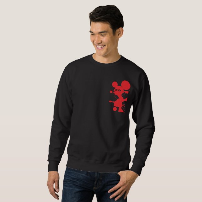 Sudadera Batmouse1 S Rd - Awahab Artista Oficial Merch (Anverso completo)