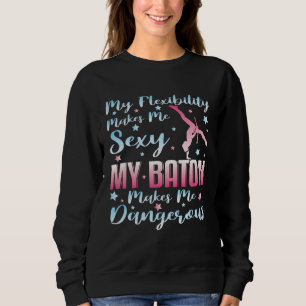 Sudadera Baton Twirling Baton Twirler Adolescentes