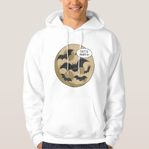 Sudadera Bats con Fiesta en plena luna