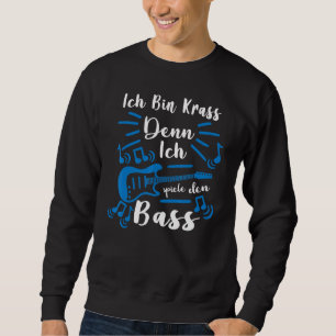 Sudadera Battend Bass Guitar Bass Player