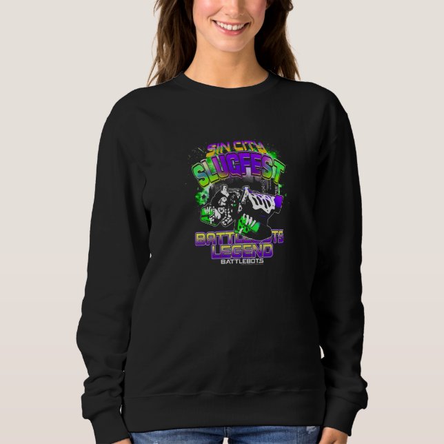 Sudadera BattleBots Sin City Slugfest Witch Doctor (Anverso)