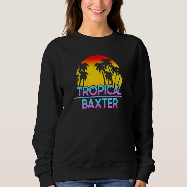 Sudadera Baxter Minnesota Gracioso Clima Irónico (Anverso)