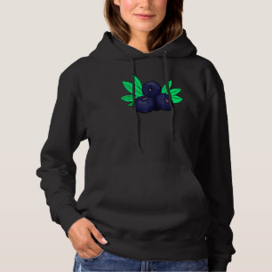 Sudadera Bayas De Acai Fruta Frutas Comida Vegana Vegetaria