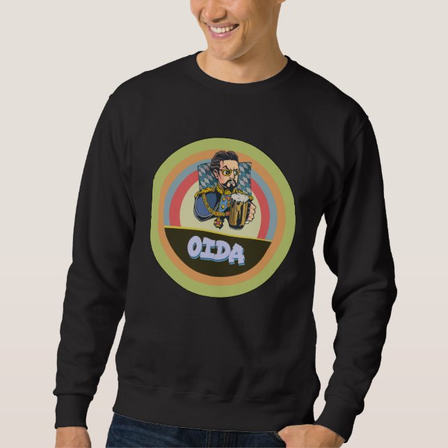 Sudadera Bayern Oida Wiesn Estado Libre Múnich Marquee Bavi (Anverso)