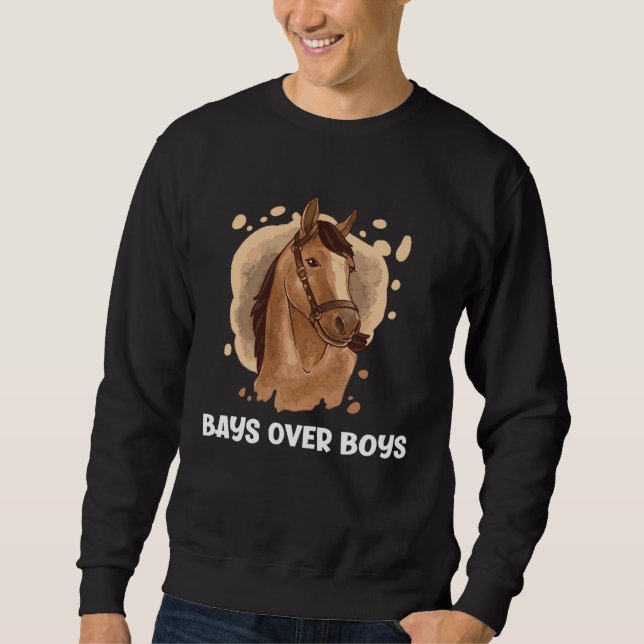 Sudadera Bays Over Boys  Horse   1 (Anverso)