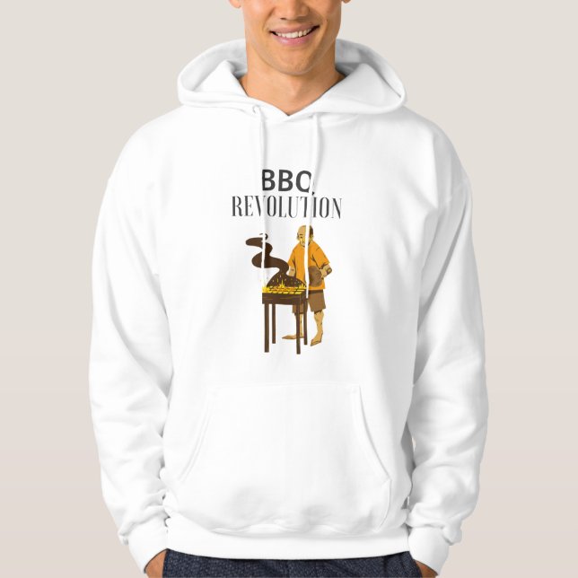 Sudadera BBQ Revolution Hoodie (Anverso)