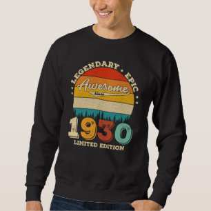 Sudadera Bday Retro de 95 años asombroso regalo de cumpleañ