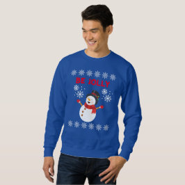 SUDADERA BE JOLLY SNOWMAN SWEATSHIRT