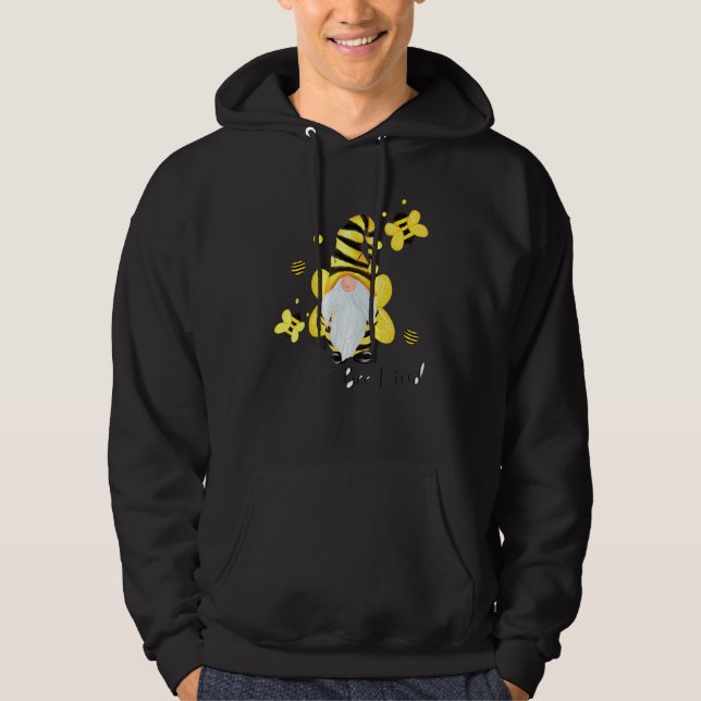Sudadera Be Kind Gnome Y Bee Hippy Gnome 1 (Anverso)