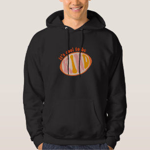 Sudadera Be Kind Retro Unity Day Naranja anti bullying