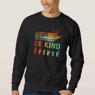 Sudadera Be Kind Retro Vintage
