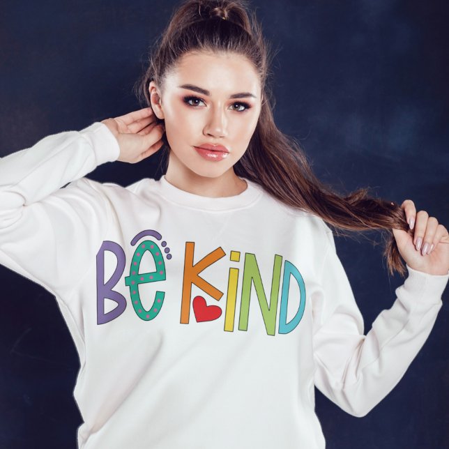 Sudadera Be Kind Sweatshirt – Positive Vibes Motivational (Be Kind Sweatshirt – Positive Vibes Motivational Hoodie)