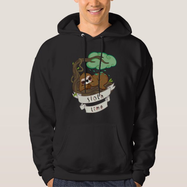 Sudadera Be Lazy Be Sloth (Anverso)