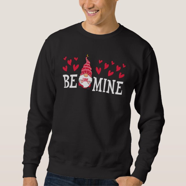 Sudadera Be Mine Gnome Love Valentine (Anverso)