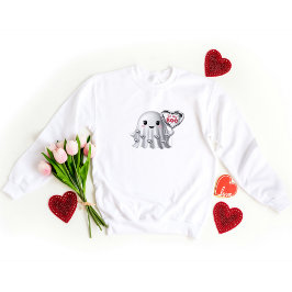 Sudadera Be My Boo El día de San Valentín personalizada Swe