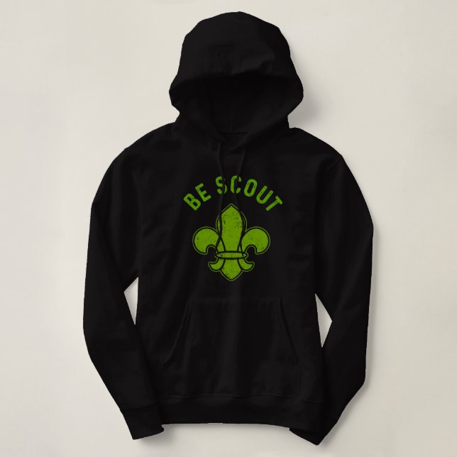 Sudadera Be Scout design para los entusiastas de la explora (Diseño del anverso)