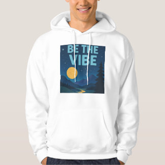 Sudadera “Be The Vibe” Retro Crayon Nightscape Aesthetic