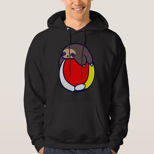 Sudadera Beach Ball Sloth (Anverso)