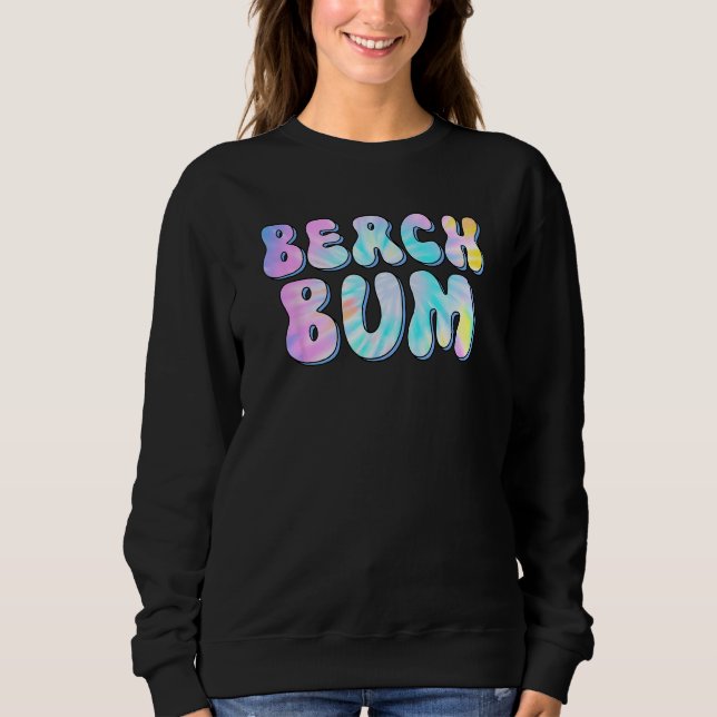 Sudadera Beach Bum Vintage Trendy (Anverso)