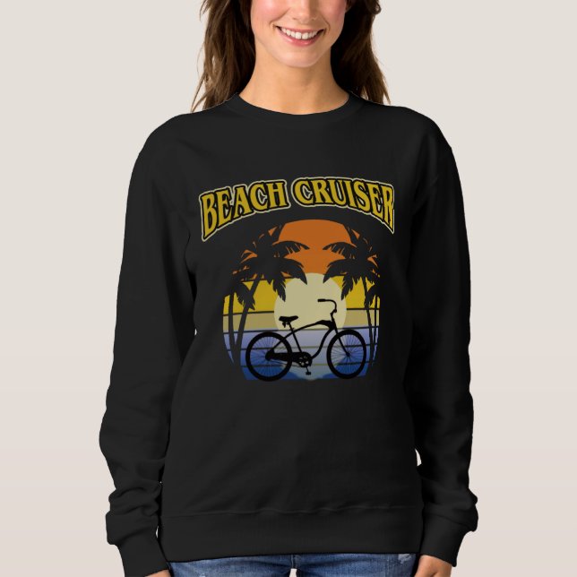 Sudadera Beach Cruiser Bicycle Riding Leisure Casual Bike R (Anverso)