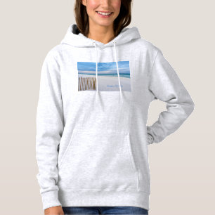 Sudadera Beach Fence Morning Destin Florida Hoodie