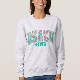 Sudadera Beach Life | Coastal Vibes Ocean Lover | Relaxed 