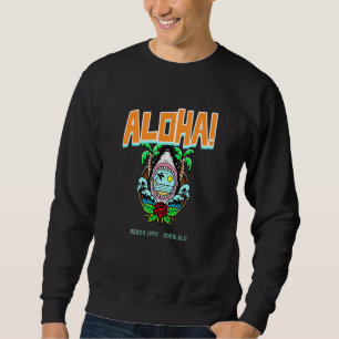 Sudadera Beach Lyph Aloha Ocean Shark Beach Honalulu Vacati