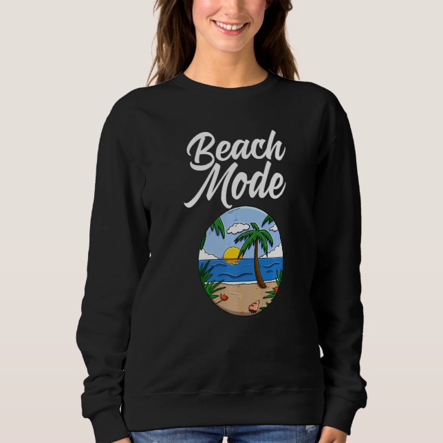 Sudadera Beach Mode Women Beach Adventures Love Sunrise (Anverso)