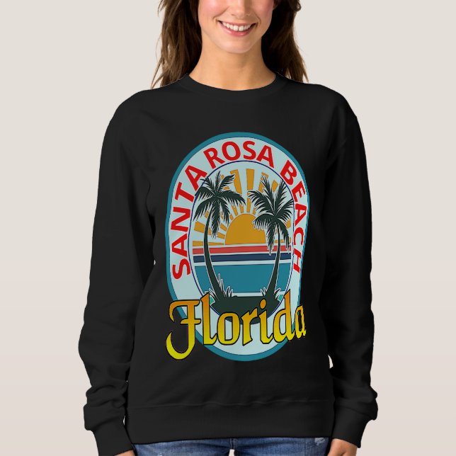 Sudadera Beach Please Santa Rosa Beach Florida Beach Spring (Anverso)