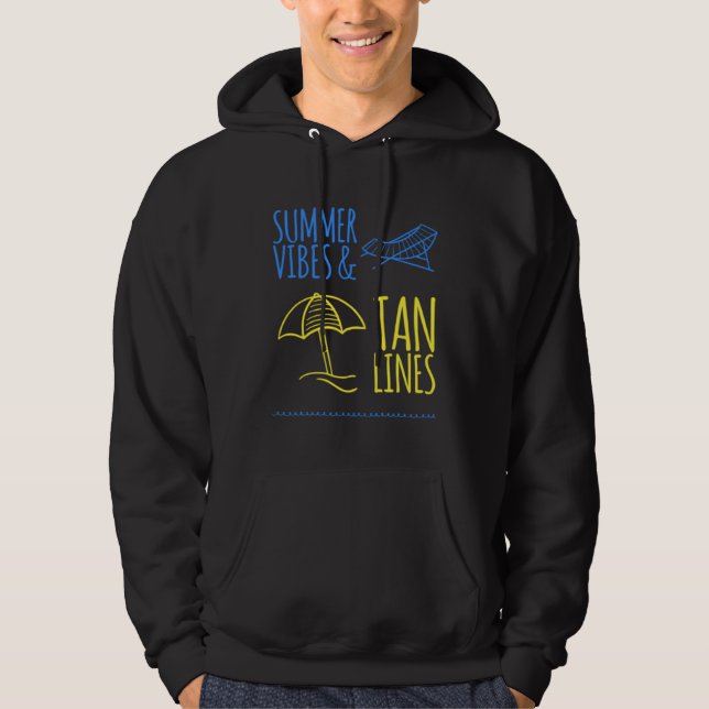 Sudadera Beach Umbrella Vacation  Sand Tees (Anverso)