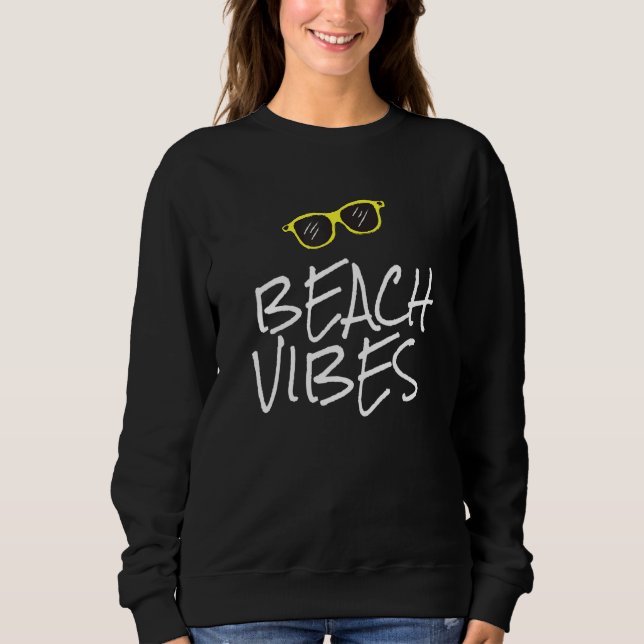 Sudadera Beach Vibes Tee Summer Beach (Anverso)
